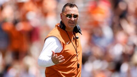 Texas’ Steve Sarkisian tempers hopes of future ‘undefeated champions’ considering modern college landscape