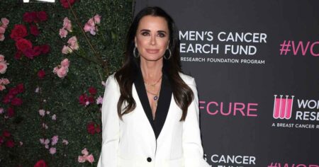 Kyle Richards Mourns Family Dog River: ‘Grateful She’s at Peace and No Longer Suffering’