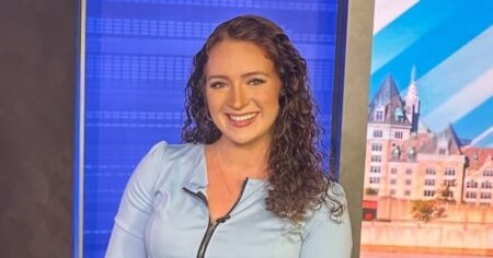 Pregnant News Anchor Olivia Jaquith Goes Into Labor Live on Air: ‘I’ll Stay on the Desk’