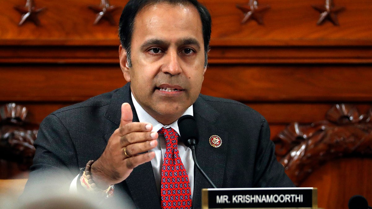 Rep. Raja Krishnamoorthi, Illinois Democrat