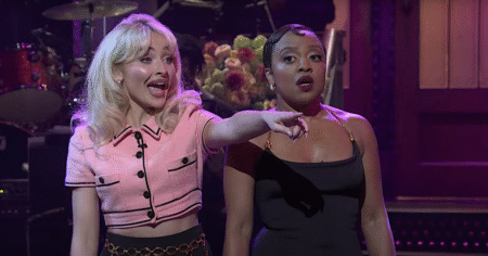 Sabrina Carpenter and Dwyane Wade Make ‘Saturday Night Live’ Cameos to Interrupt Monologue