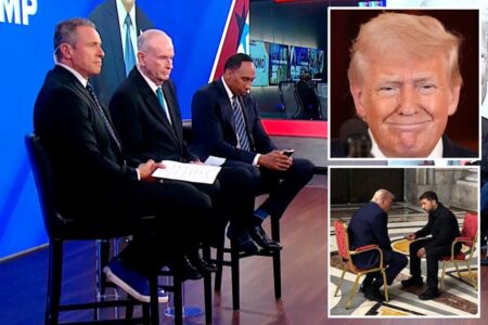 Trump reveals what he told Ukraine’s Zelensky at Pope Francis’ funeral during NewsNation town hall