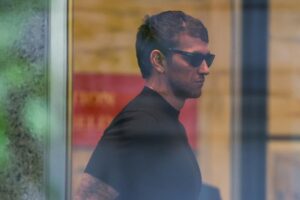 Cassie’s husband, Alex Fine, at courthouse for support ahead of her testimony in Sean ‘Diddy’ Combs’ sex-trafficking trial