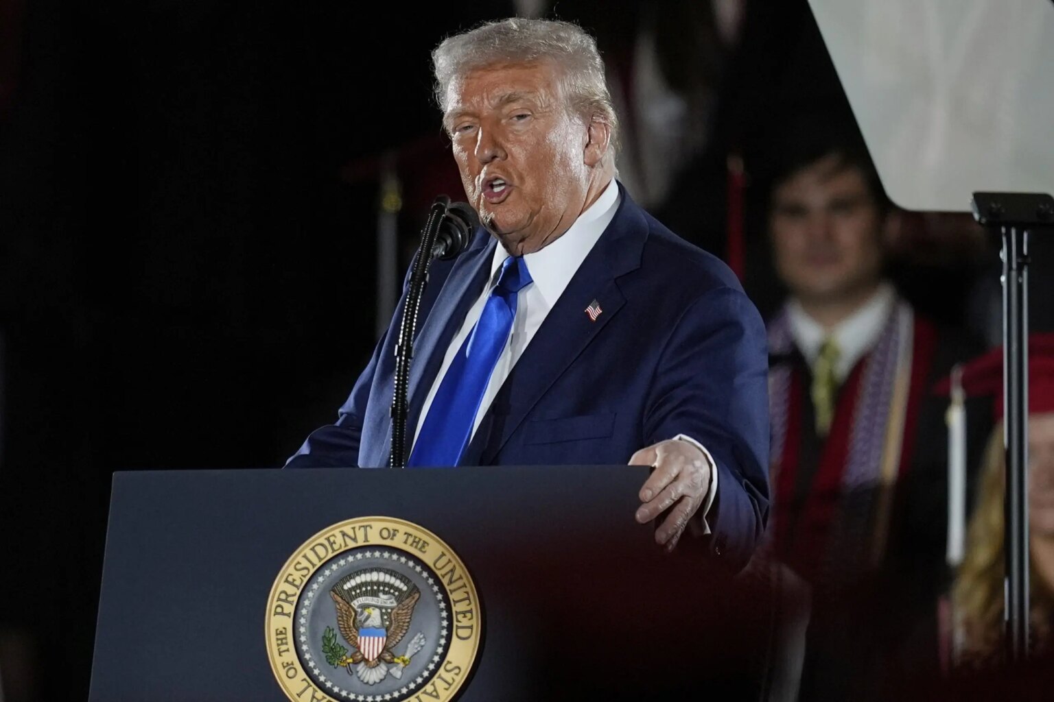 Trump claps back at courts for ‘interfering’ with job, asks ‘how you can give due process’ to illegal migrants