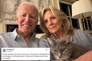 Biden breaks his silence after revealing he’s battling ‘aggressive’ prostate cancer: ‘We are strongest in the broken places’