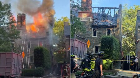 Massive inferno engulfs .5M mansion near Obama residence in Washington, D.C.