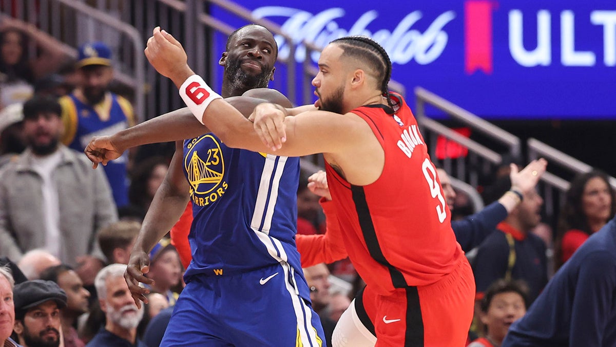 Draymond Green and Dillon Brooks