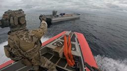 Viral Coast Guard video shows dramatic arrest of suspected drug smugglers in open ocean