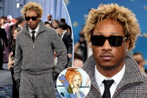 Future debuts shocking haircut at Met Gala: ‘He looks like Ms. Frizzle’