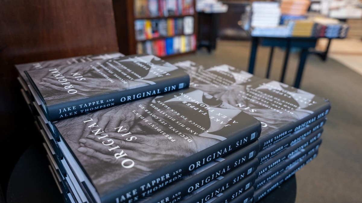 stacks of 'Original Sin' books