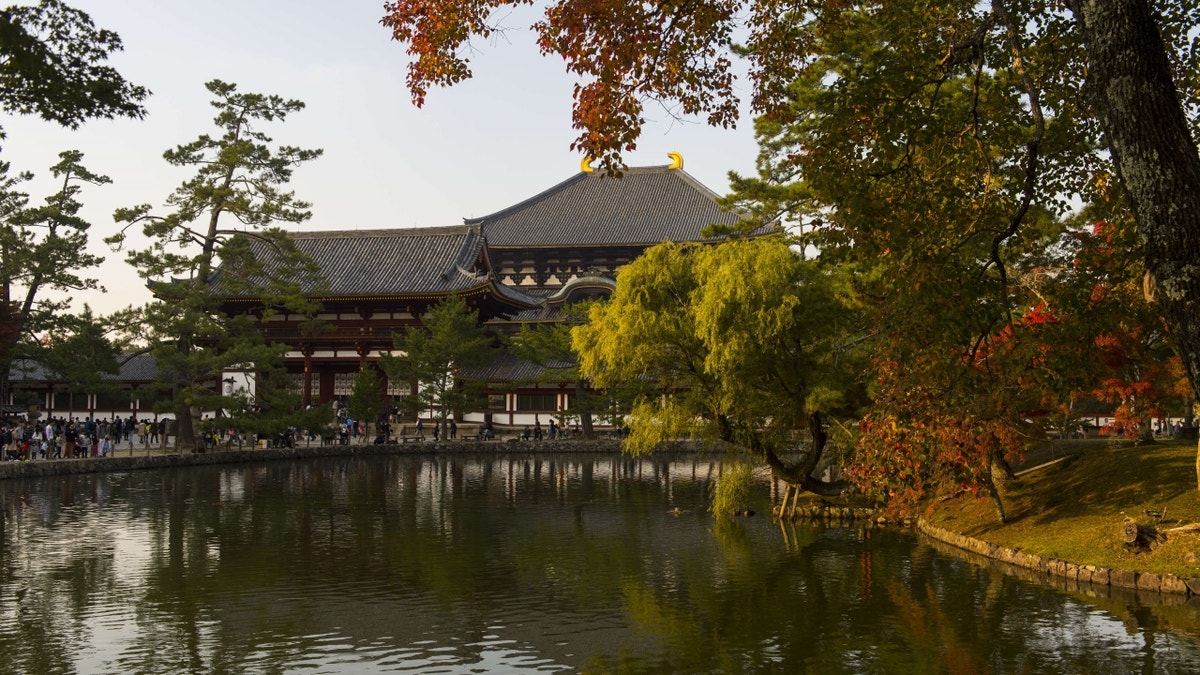 Todai-ji temple in Nara