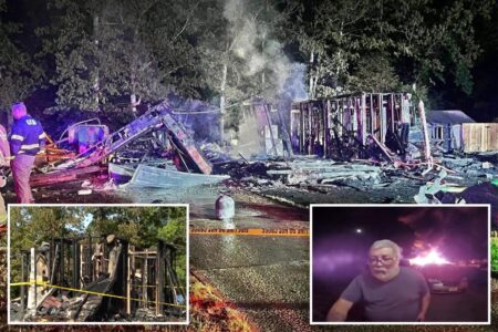 NJ home suddenly explodes, killing two people — destruction all caught by doorbell cameras