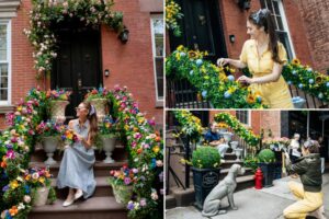 Exclusive | Move over Carrie Bradshaw: This is the hottest stoop in NYC — and yes, photos are encouraged