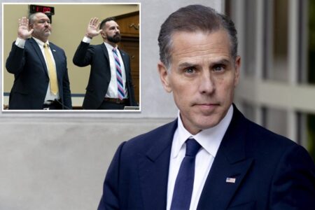 Hunter Biden abruptly drops lawsuit against IRS — a move the whistleblowers say shows ‘everything you need to know’