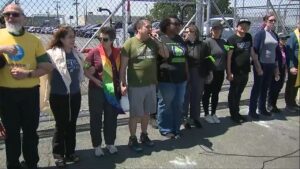 Clergy members descend on Newark ICE facility, say they won’t move until they are arrested