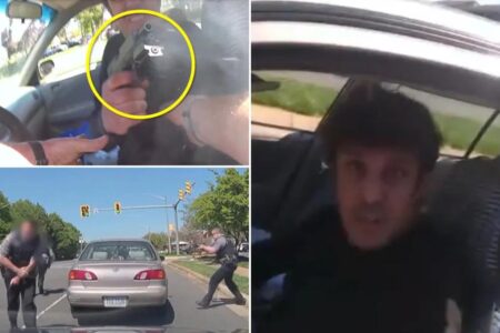Driver exclaims ‘I should have served with f–king Taliban’ moments before fatal traffic-stop shootout with police: bodycam footage