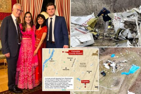 Investigators outline final moments of upstate New York plane crash that killed former college soccer star and family