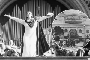 The wild story of America’s pioneering ‘mega’-preacher Aimee Semple McPherson who drew crowds of worshippers in the thousands