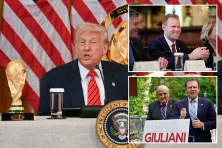 Trump taps Rudy Giuliani’s son to head World Cup task force