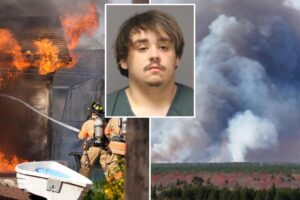 Teen charged with starting NJ wildfire blames ‘other people’ at scene of blaze that burned more than 15K acres