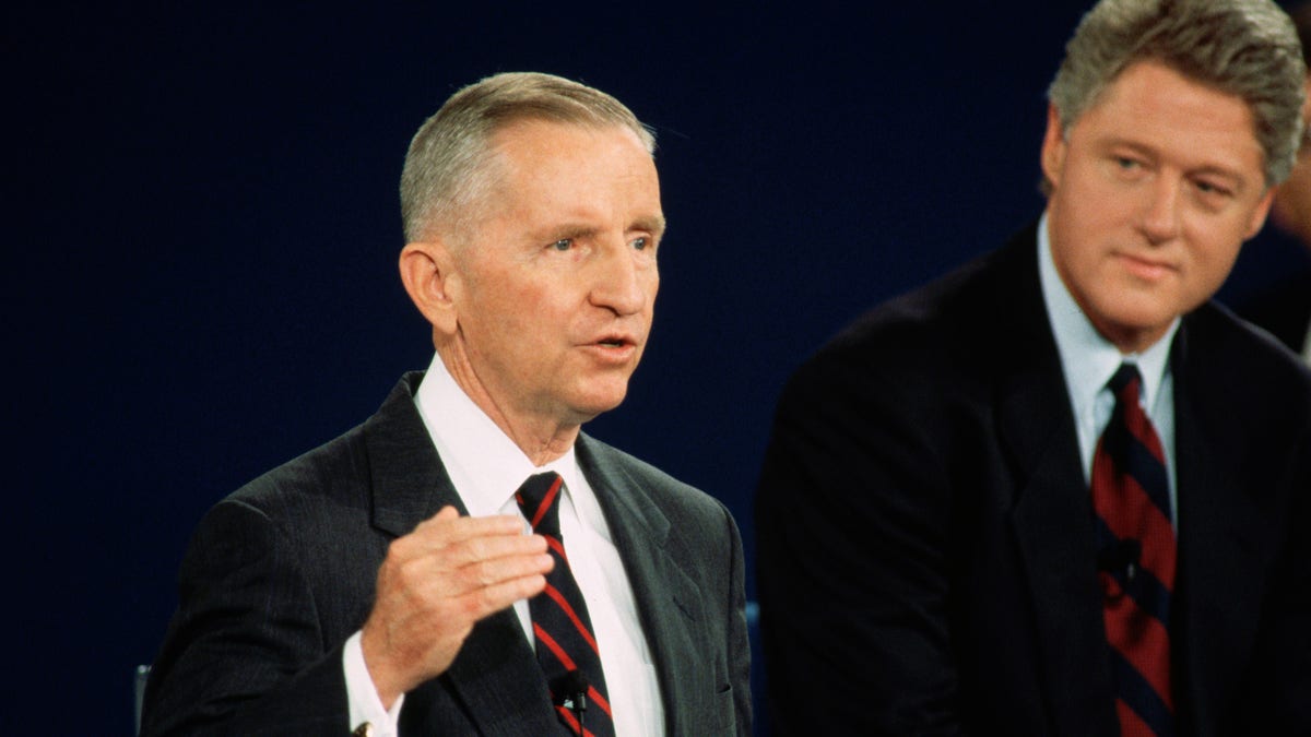 Perot Clinton