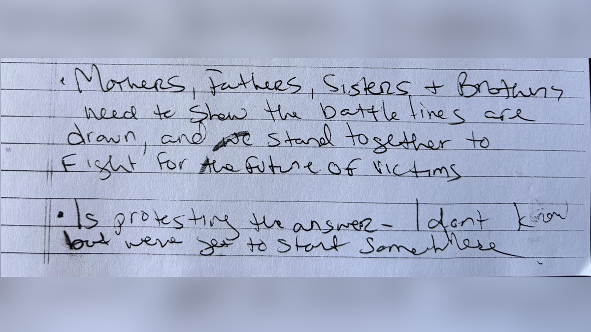 Journal entry from Virginia Giuffre