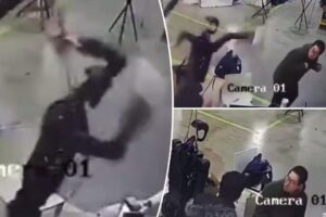Violent humanoid robot snaps — attacks factory workers in wild video: ‘Robot revolution’