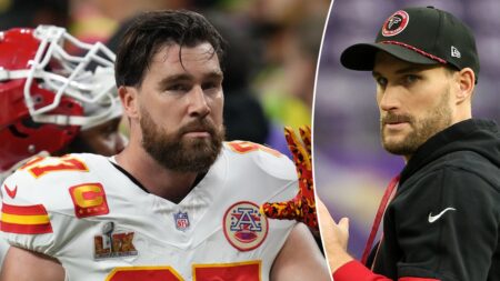 Falcons’ Kirk Cousins pokes fun at Travis Kelce’s hairy back