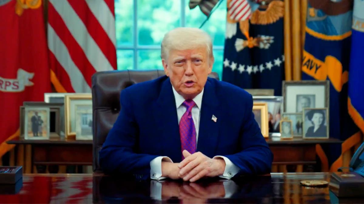 President Donald Trump announcing the establishing of the first ever self-deportation program which incentivizes illegal migrants to voluntarily leave the country.