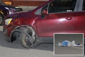 Pregnant woman, 32, mowed down by hit-and-run driver after late-night fender bender in NYC: police