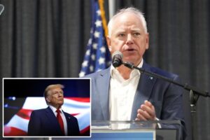 Gov. Tim Walz calls on Democrats to be ‘meaner’ and ‘bully the s–t’ out of President Trump.