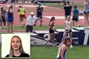 Oregon track star who refused to share podium with trans athlete reveals alleged conversation with officials after protest