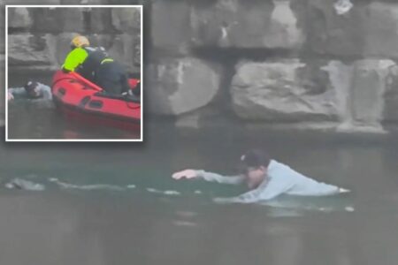 Man desperately clings to overturned canoe under Philly bridge for nearly two hours