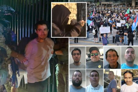 ICE busts during LA riots include child molesters, killers and Molotov cocktail menace as DHS rips protesters ‘fighting to protect’ criminals