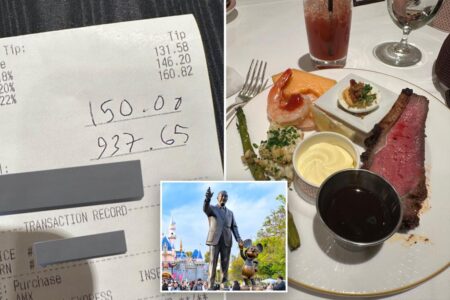 Dad’s jaw-dropping Disney ‘Princess Breakfast’ bill for family of 5 leaves social media users stunned: ‘That’s ridiculous’