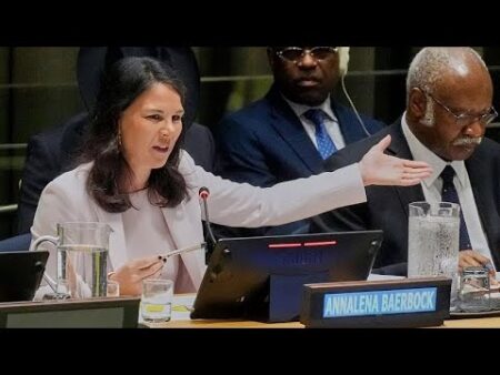 Germany’s former Foreign Minister Baerbock appointed president of United Nations General Assembly
