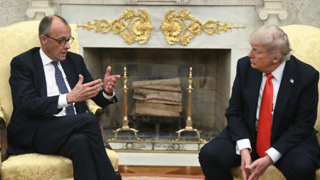 Merz says US in ‘strong position’ to stop Putin, Trump says ‘let them fight for a little while’