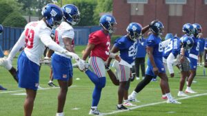 Giants’ OTA session ends early after multiple fights erupt: ‘Heat got to us’