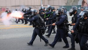 Federal officials slam Democrats for ‘dangerous’ rhetoric as ICE agents face violent mobs in LA, NYC