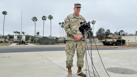 National Guard troops detain anti-ICE protesters in Los Angeles under Trump’s orders
