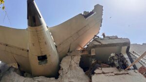 Air India flight bound for London crashes with 242 onboard, as reports emerge of a survivor