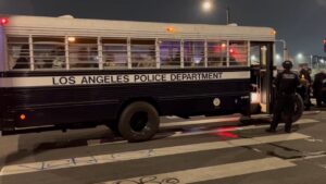 Protesters hauled away as anti-ICE protests continue in Los Angeles despite mayor’s curfew order