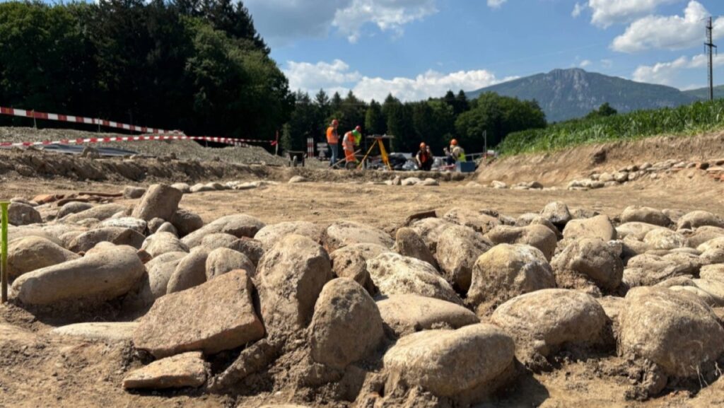 Archaeologists uncover long-lost Ancient Roman building at construction site with a little help