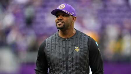 Brian Flores reflects on NFL head coaching courtship, remains ‘happy’ running Vikings’ defense