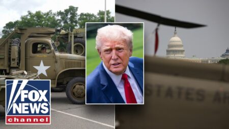 WATCH: Trump’s military parade begins in DC honoring the army’s 250th anniversary