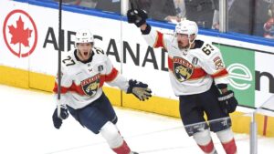 Panthers beat Oilers in Game 5 of Stanley Cup Final to reach brink of title