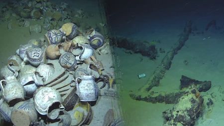 Rare 16th-century shipwreck found at record depth in French waters: ‘Remarkable discovery’