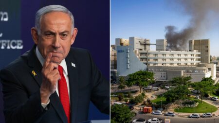 Netanyahu declares Israel ‘will exact the full price’ after Iranian strike hits hospital in Israel
