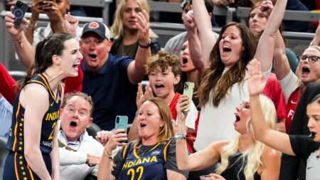 Fever star Caitlin Clark leads WNBA All-Star Game fan voting