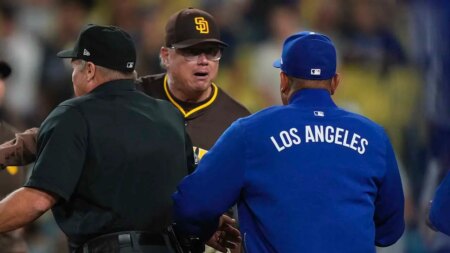 Hall of Famer Trevor Hoffman defends ‘old-school’ Padres-Dodgers rivalry after bench-clearing incident